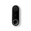 Black/White Video Doorbell with 24/7 Streaming N6329