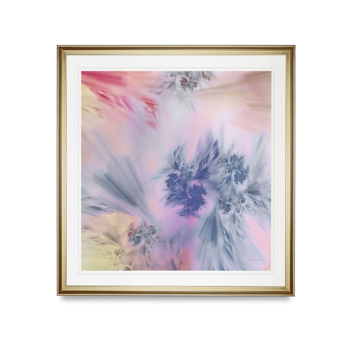 Framed Giclee Print 28x28 E7340