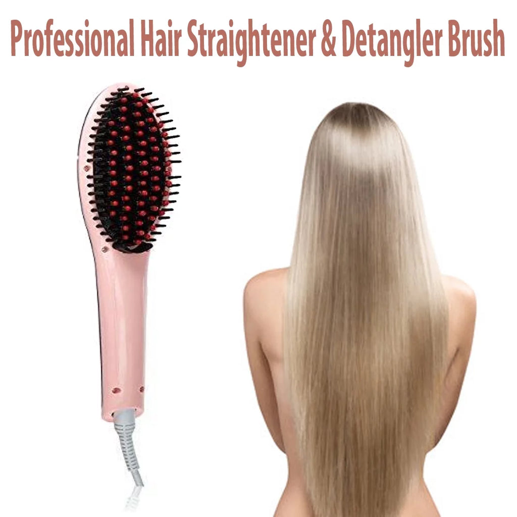Ceramic Pink Hair Straightener J465126