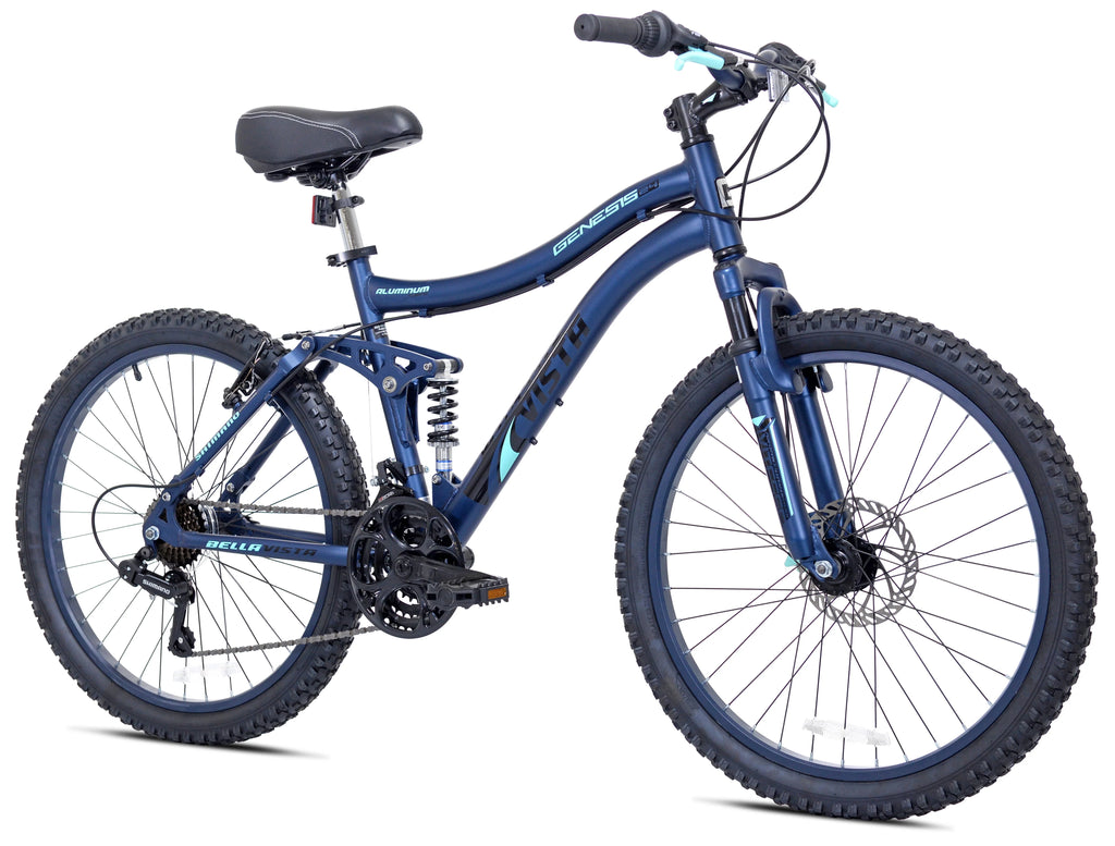 Blue Full Suspension Mountain Bike T445990