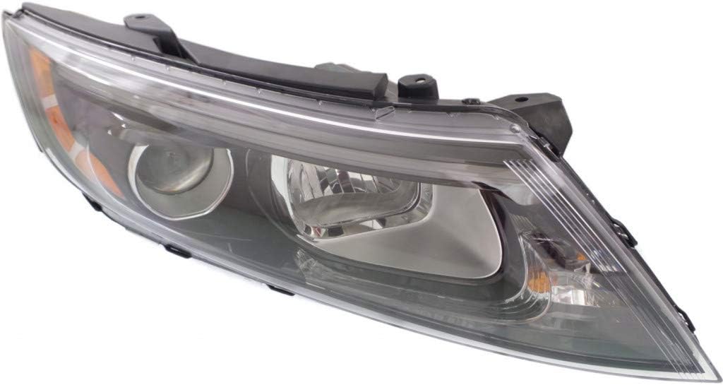 Headlight Assembly for Kia Optima 2014 2015 Pair Halogen D58217