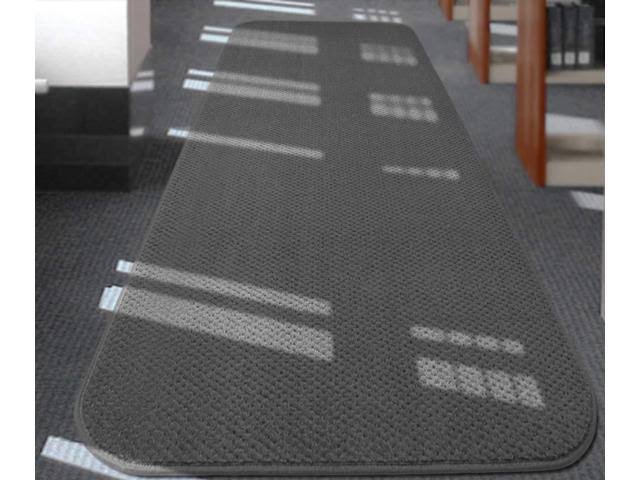 Skid-Resistant Carpet Runner Gray 24 ft. x 27 in. P26102