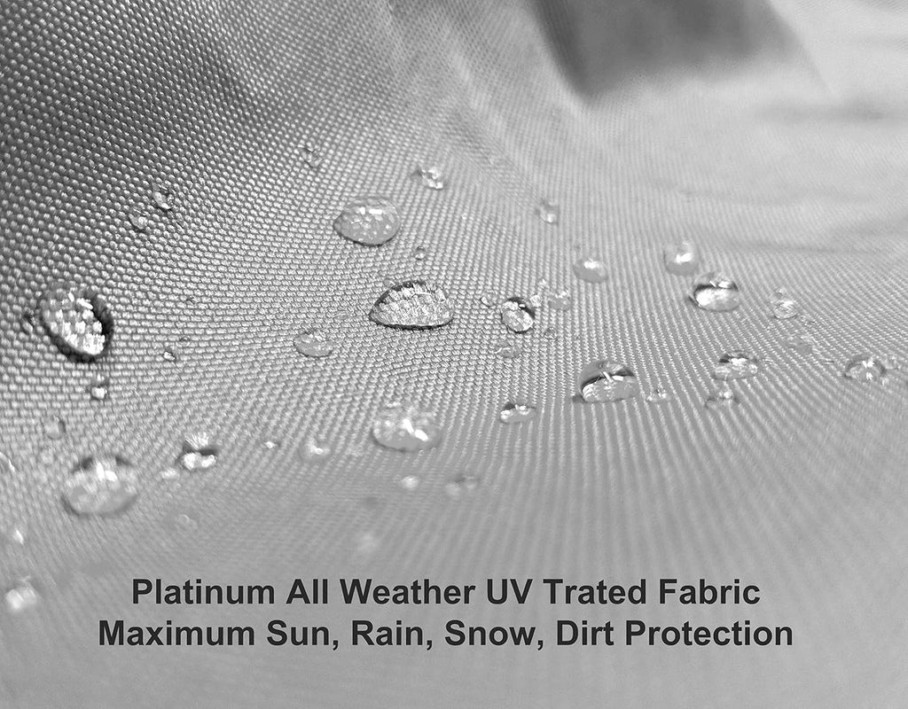 Weatherproof RV Cover for Class A RV 28' - 30' Long with Fleece Lining, Cable Lock, Storage Bag & Wind Straps B369