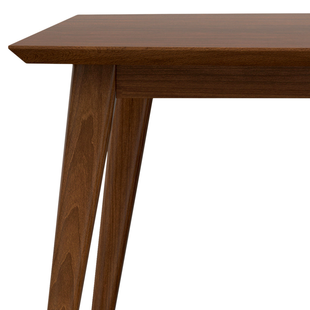 Walnut Wood Rectangle Dining Table E77543