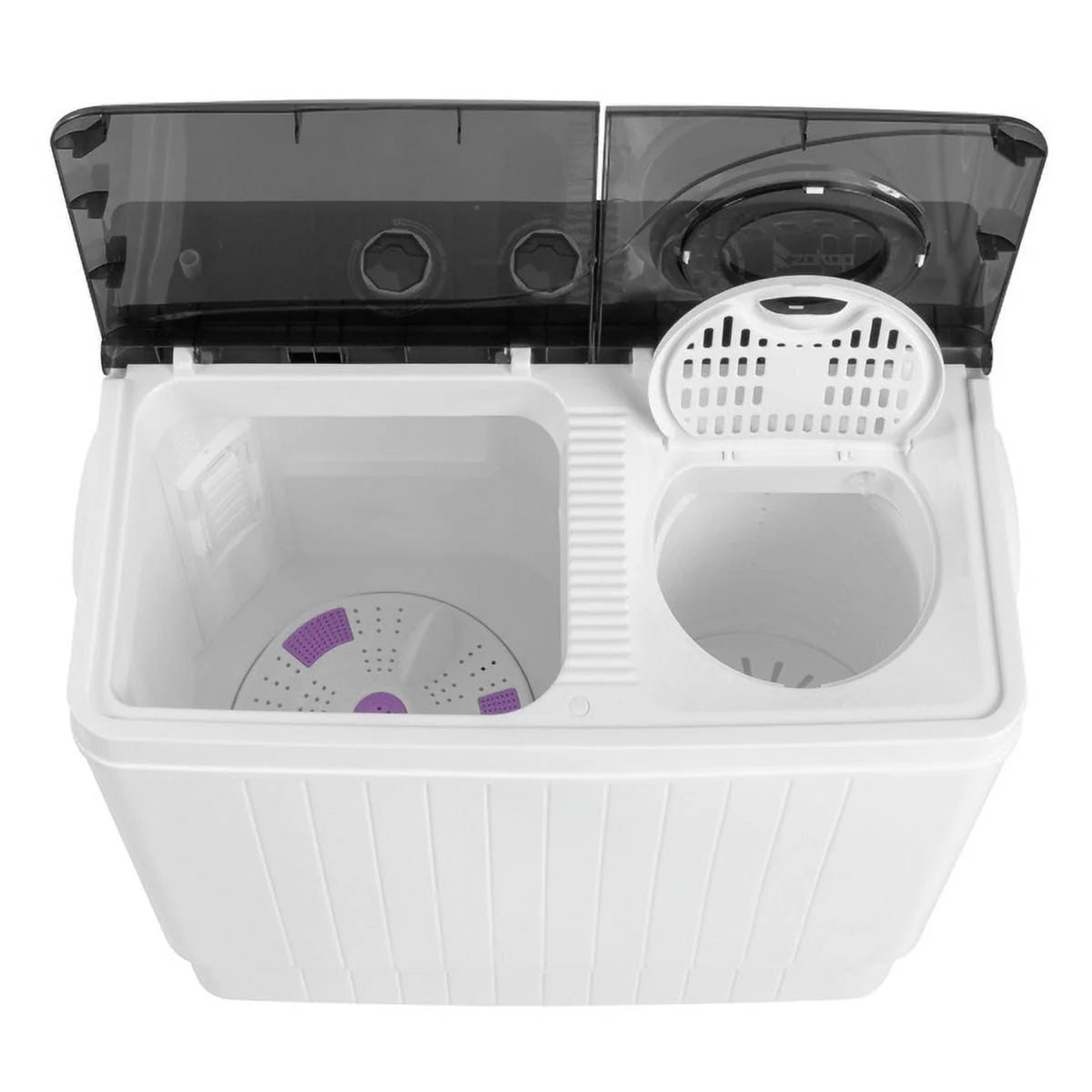 Portable Twin Tub Washing Machine 18Lbs Washer 8Lbs Spinner A440