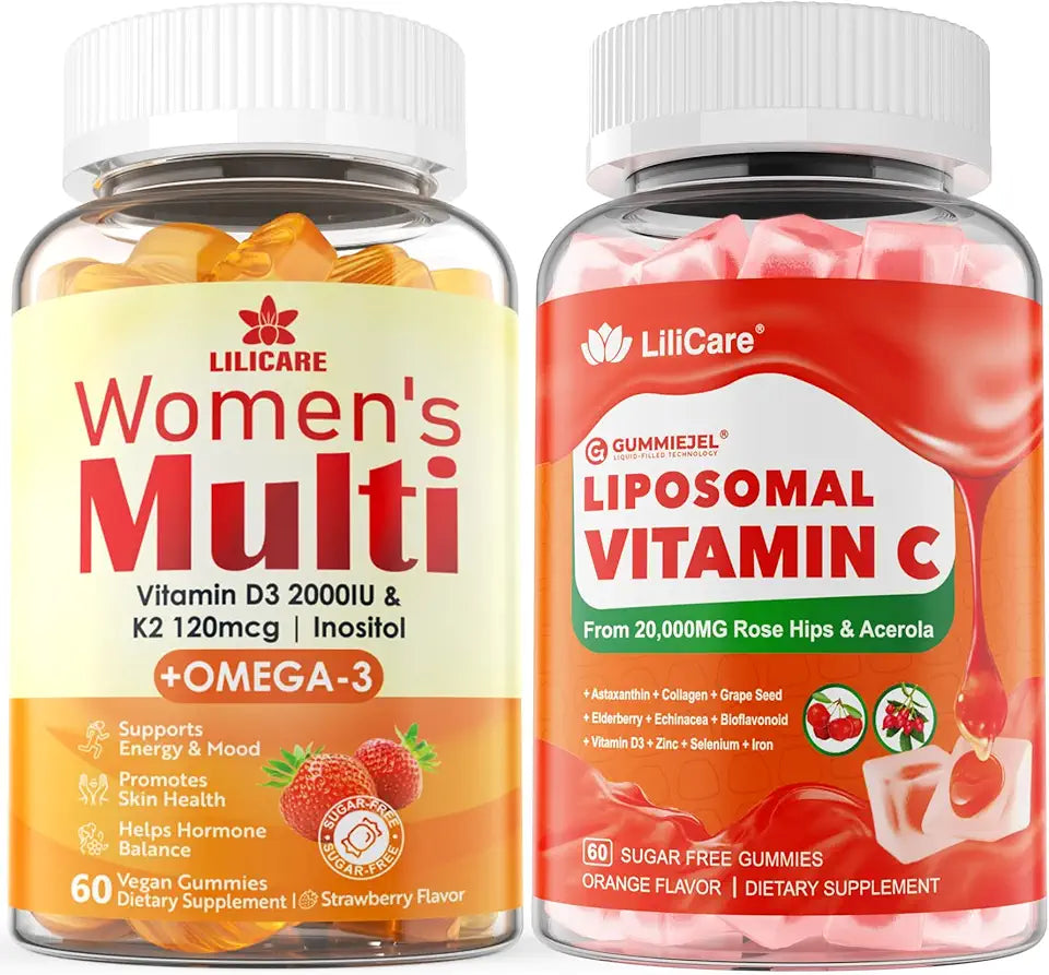 Vitamin C 1000mg & Multivitamin Gummies F629132