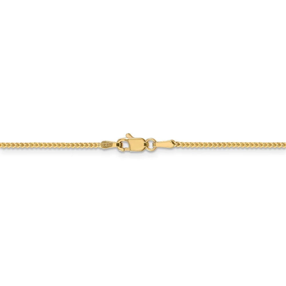 14kt Yellow Gold Franco Chain 24 inch Lobster Clasp Z48481