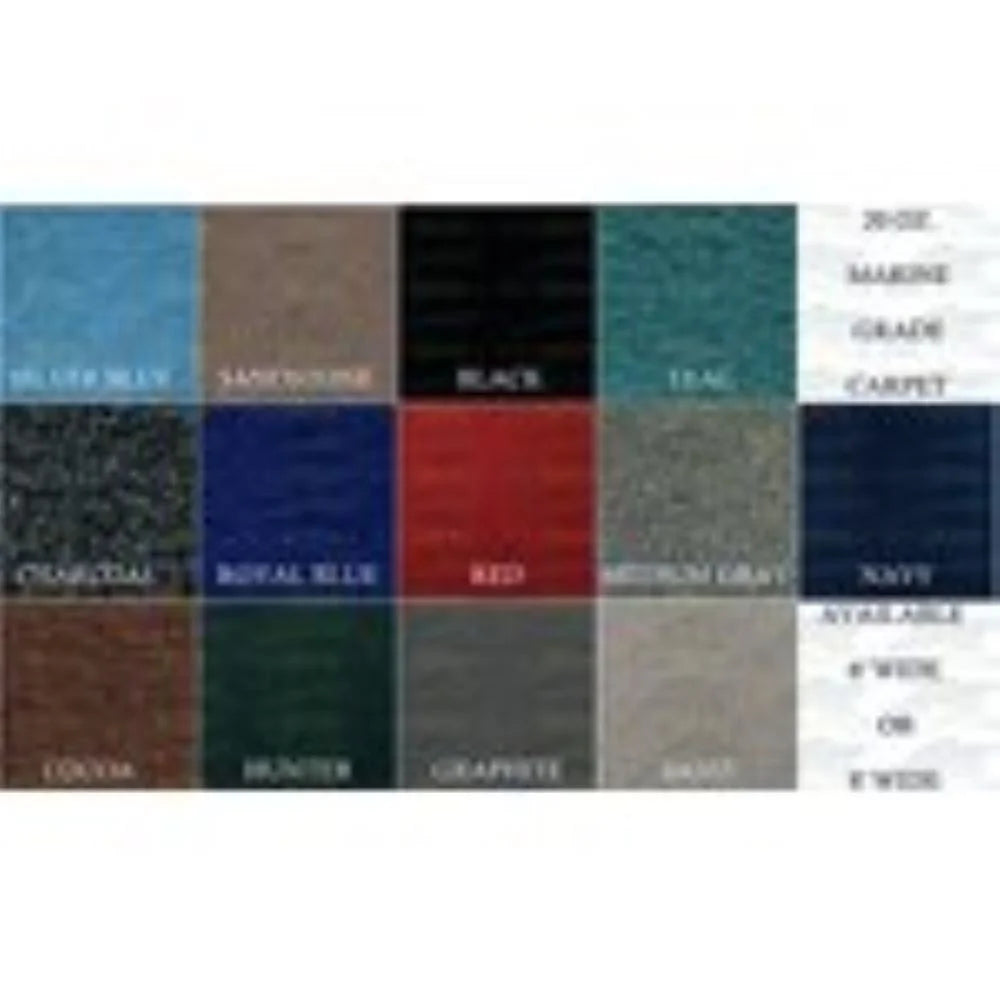 20 oz Boat Trailer Bunk Carpet 12' x 12" Set of Two N433453