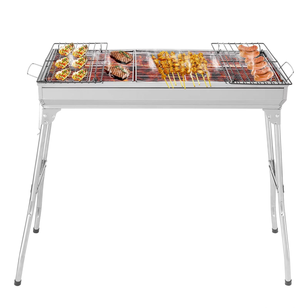 Stainless Steel Portable Charcoal Grill G384