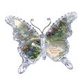 Crystalline Butterfly Hope Garden of Paradise Sculpture Collection 4.5-inches M490