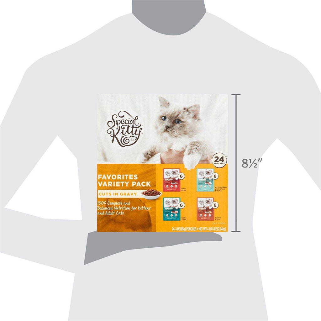 Cuts in Gravy Cat Food 3oz. Pouches P941