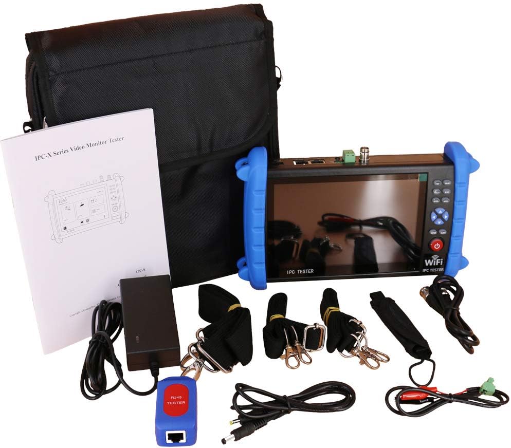 CCTV Camera Tester with IP Discovery, PoE, WiFi, HDMI Output O1180