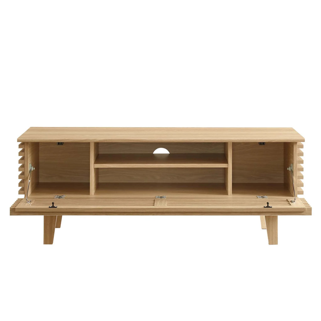 46" Oak TV Stand E5766