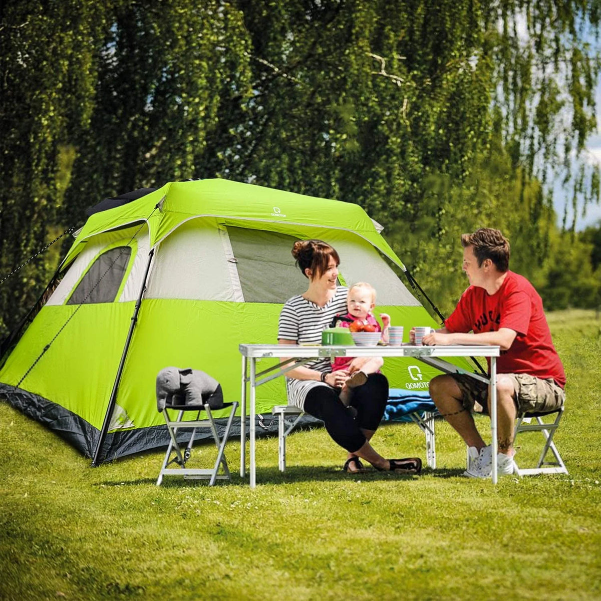 6 Person Waterproof Camping Tent O12641
