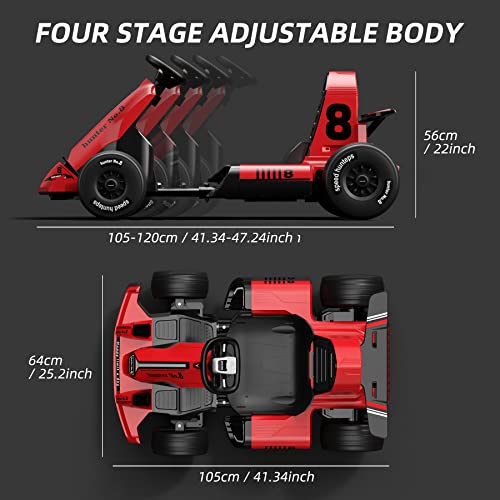 12V Battery Powered Electric Go Kart with Remote Control Z92512