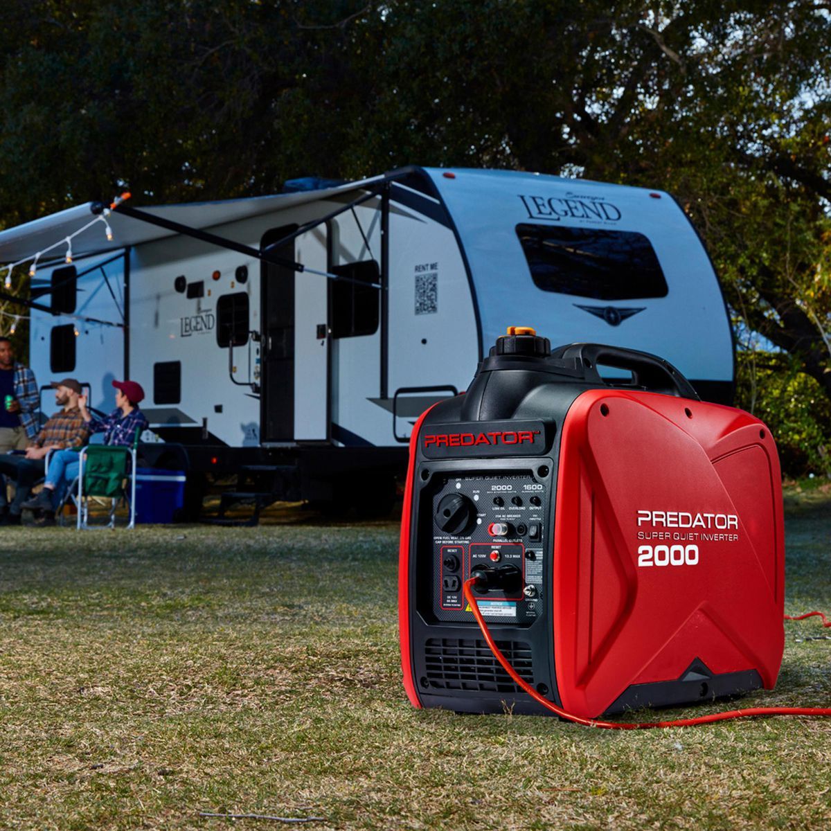 2000 Watt Super Quiet Inverter Generator H372443