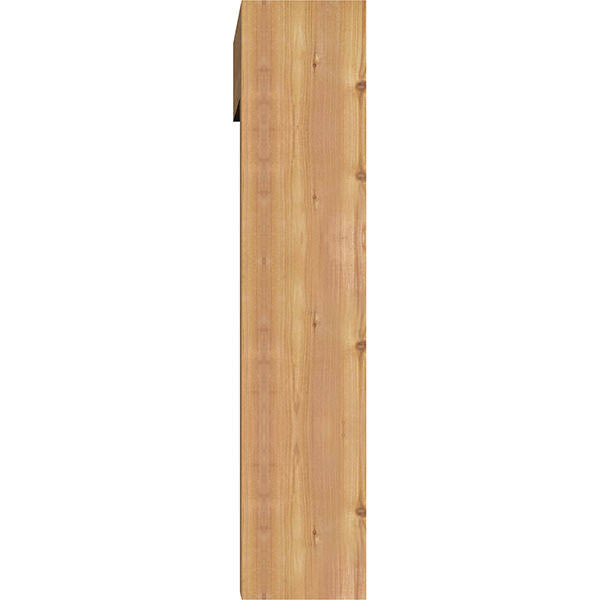 Western Red Cedar Smooth Bracket with Offset Brace M939