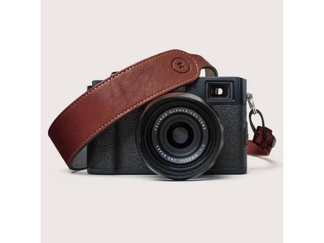 Brown Adjustable Leather Camera Neck Strap B42759