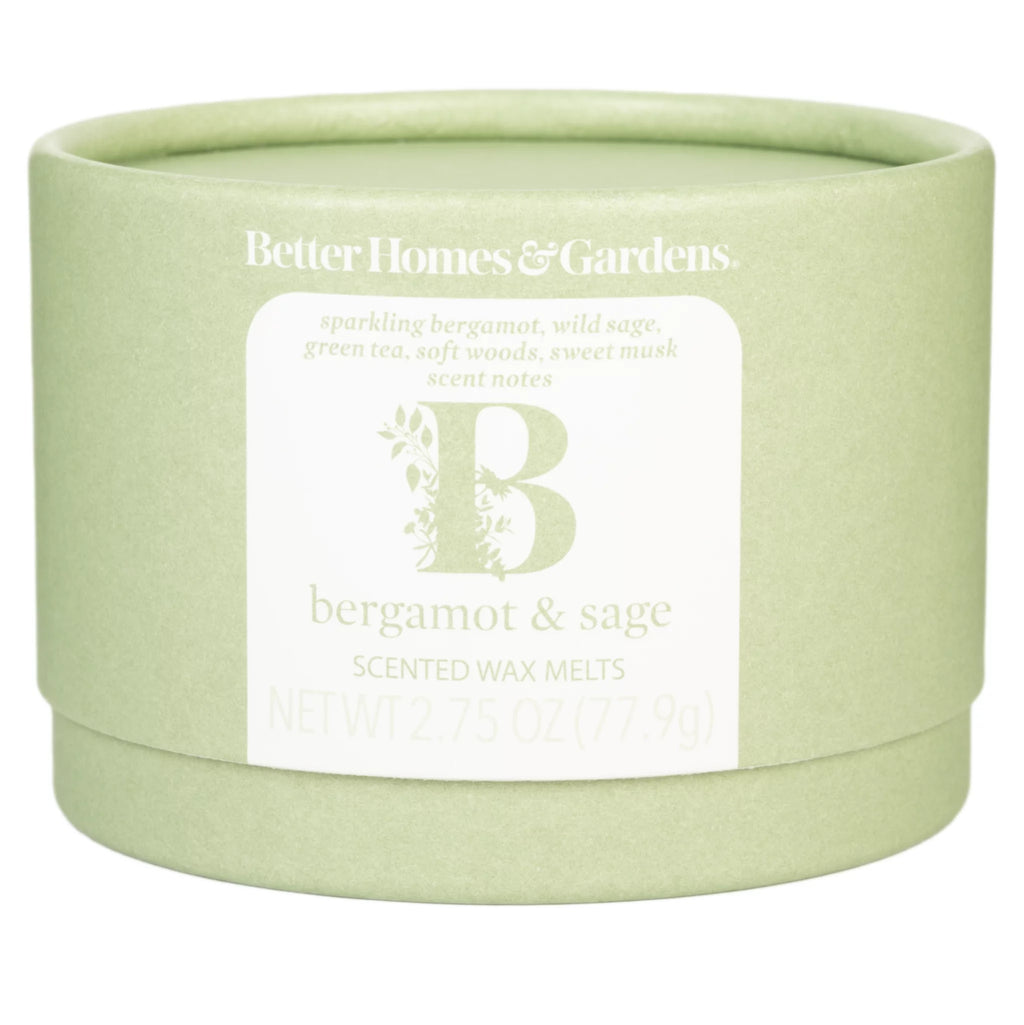 Bergamot & Sage Essential Oil Infused Wax Melts 2.75 oz V783