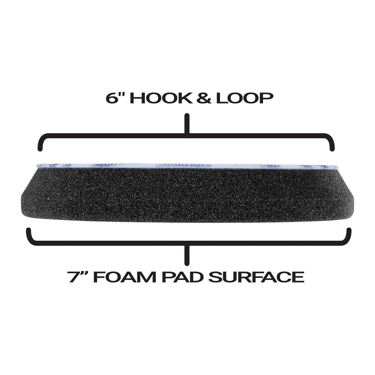 6 in. Finishing Foam Pad E5327