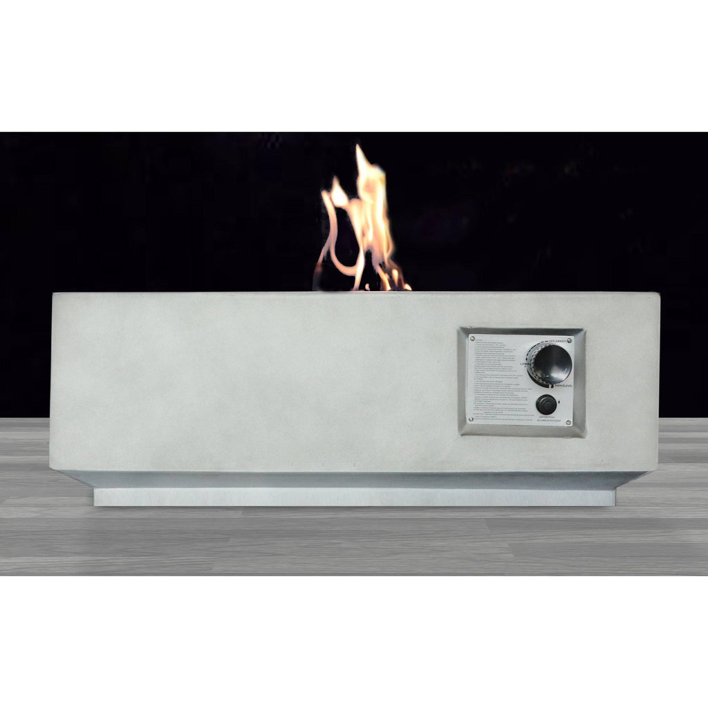 Charcoal Finish Square Fire Pit with Protective Lid V309