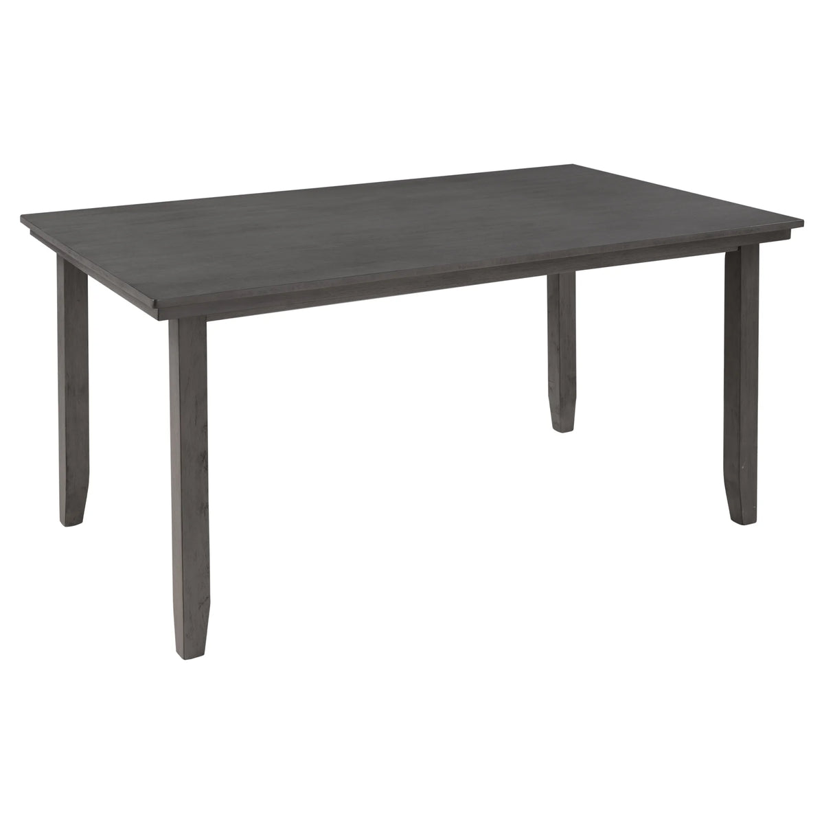 Rustic Wood Dining Set Set Of 6 Gray C63328