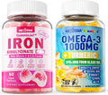 Vegan Omega-3 Gummies + Iron Bisglycinate 26mg A571038