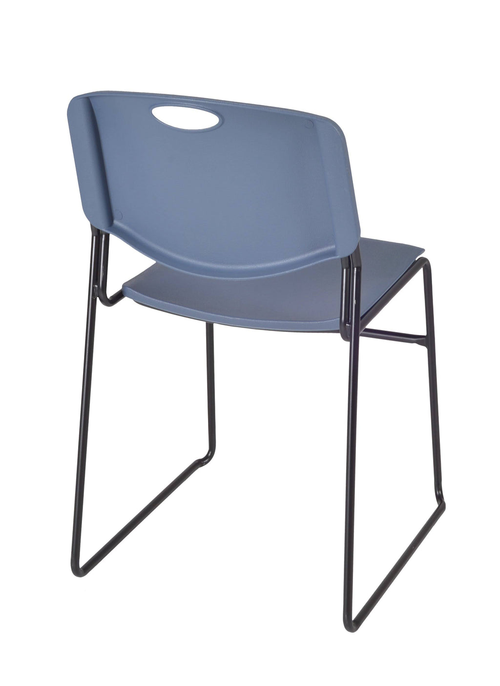Cherry Flip Top Mobile Training Table with 2 Stack Chairs D424