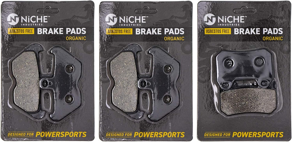 Complete Organic Brake Pad Set of 2 Y14410