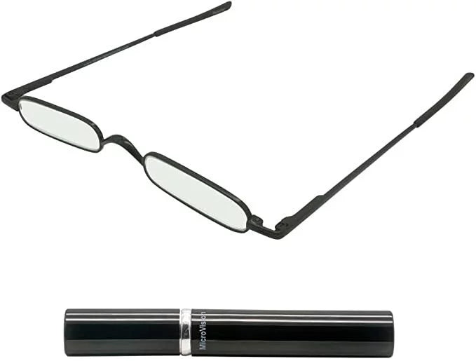 Mini Reader Reading Glasses With Tube Case H589