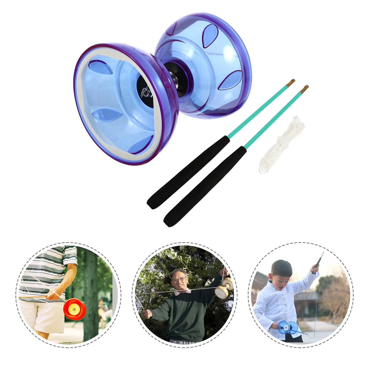 Chinese Yoyo Diabolo Toy F944