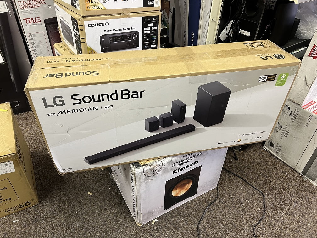 7.1 Channel High Res Audio Sound Bar with Rear Speaker Kit L862809
