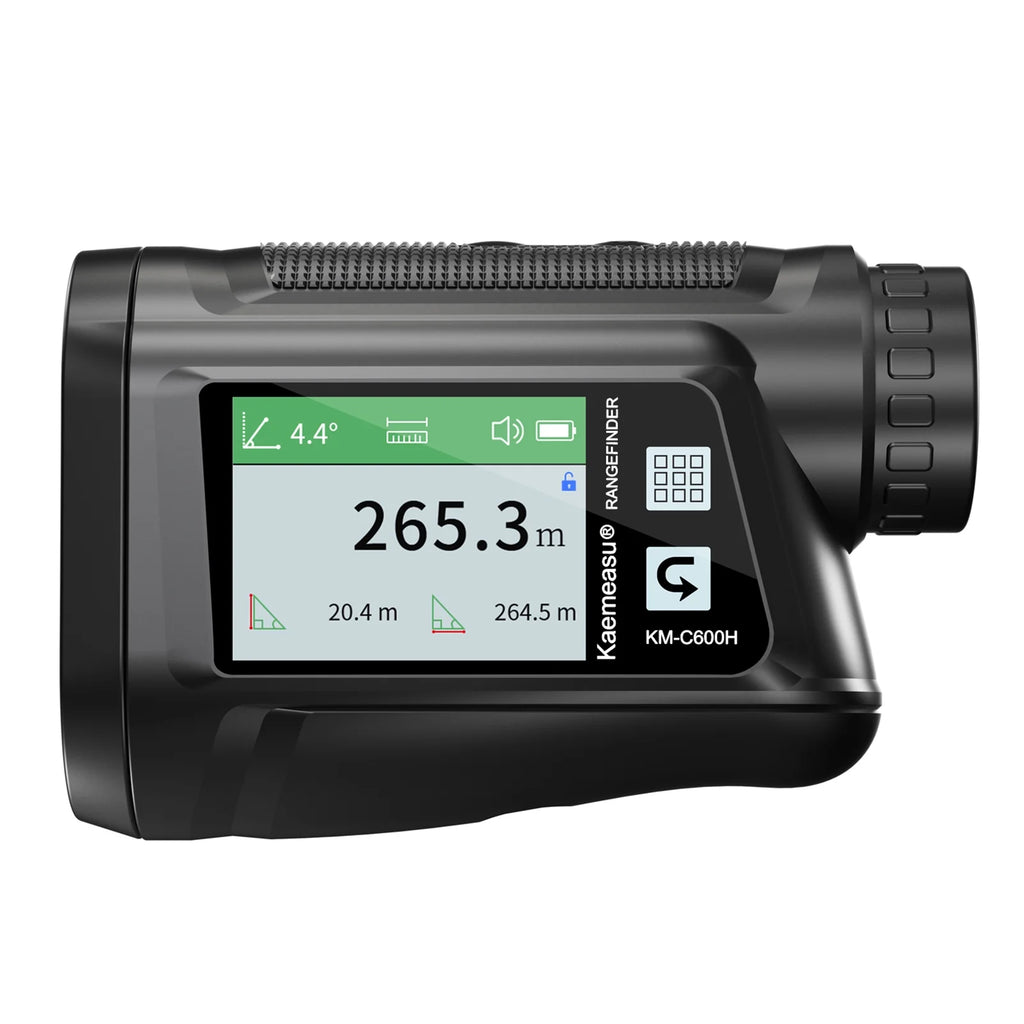 LCD Touch Screen 6X Magnification 600M Rangefinder Distance Meter Y3714