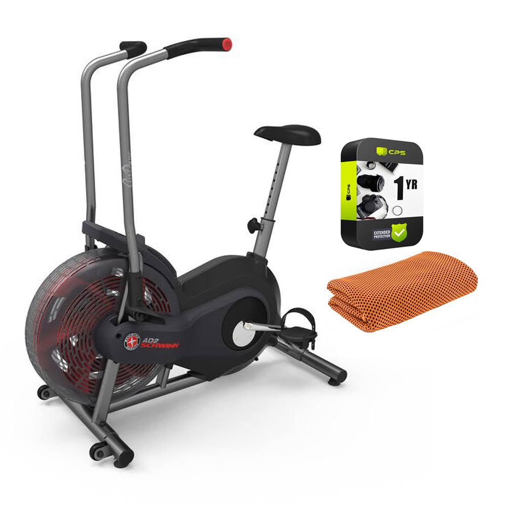 Black Upright Exercise Bike Q814867