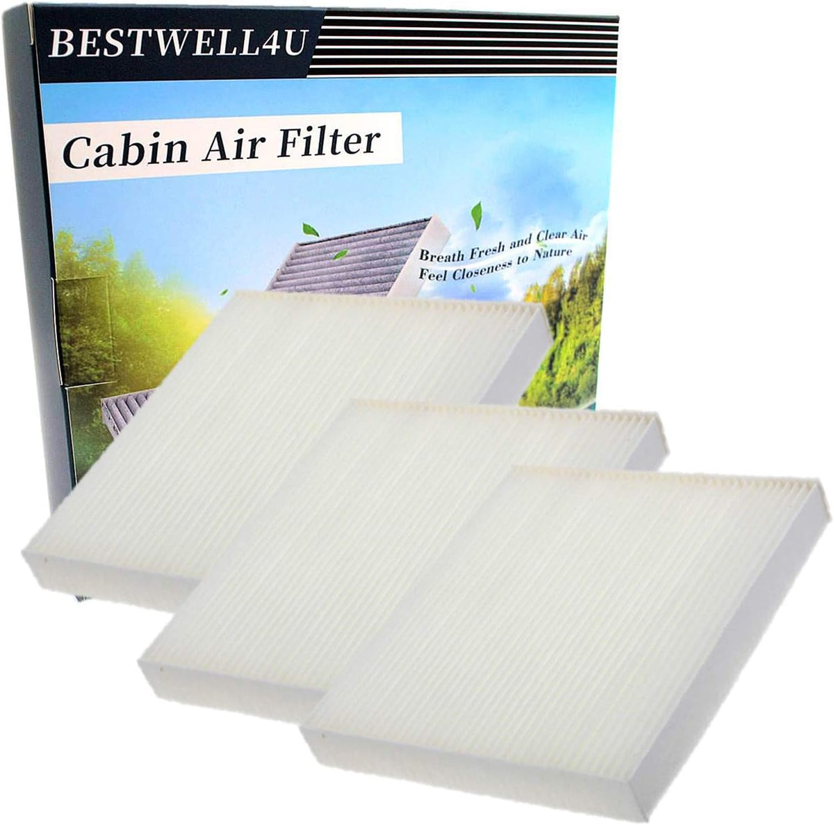 White Cabin Air Filter 3 Pack O657438