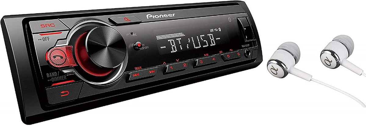 Single DIN Bluetooth Car Stereo Receiver E723