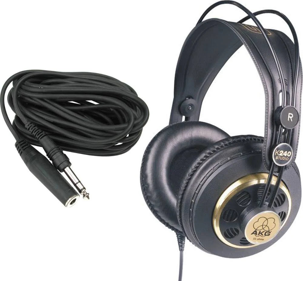 Studio Headphones with 25 Foot Extension Cable X56397