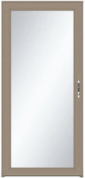 Sandstone Full-view Aluminum Storm Door in Brown G5997