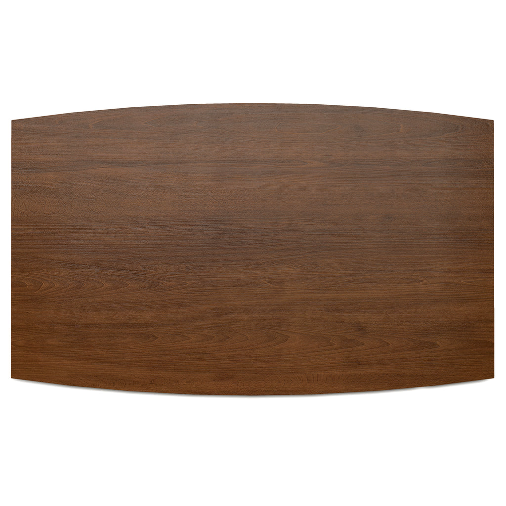 Walnut Wood Rectangle Dining Table E77543