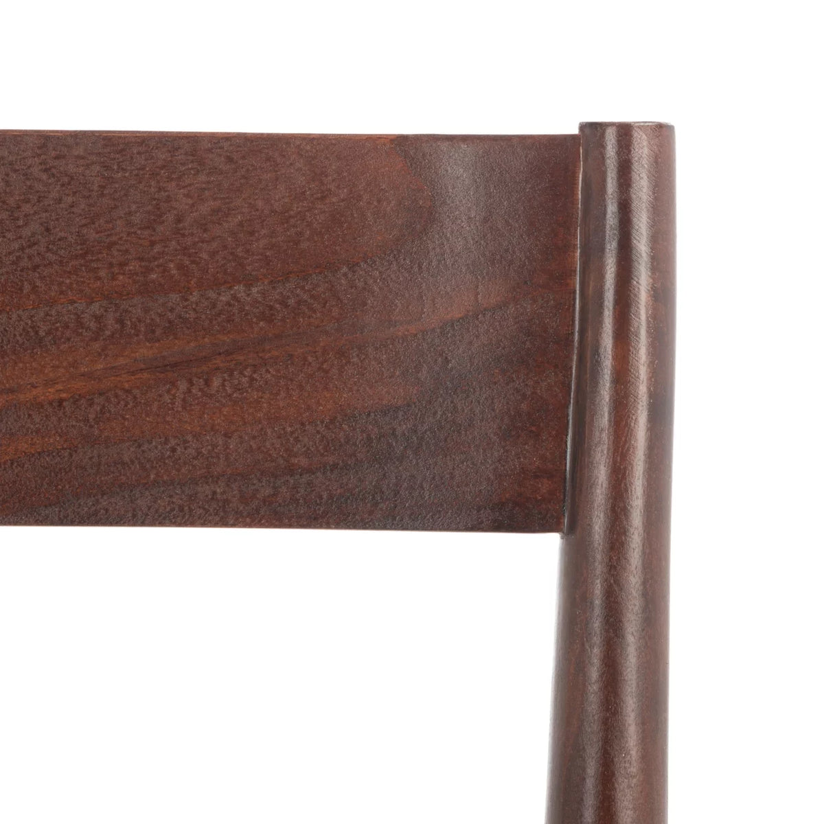 Cognac Brown Leather Dining Chair Set of 2 U3064
