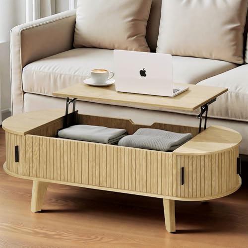 Lift Top Coffee Table with Storage I419