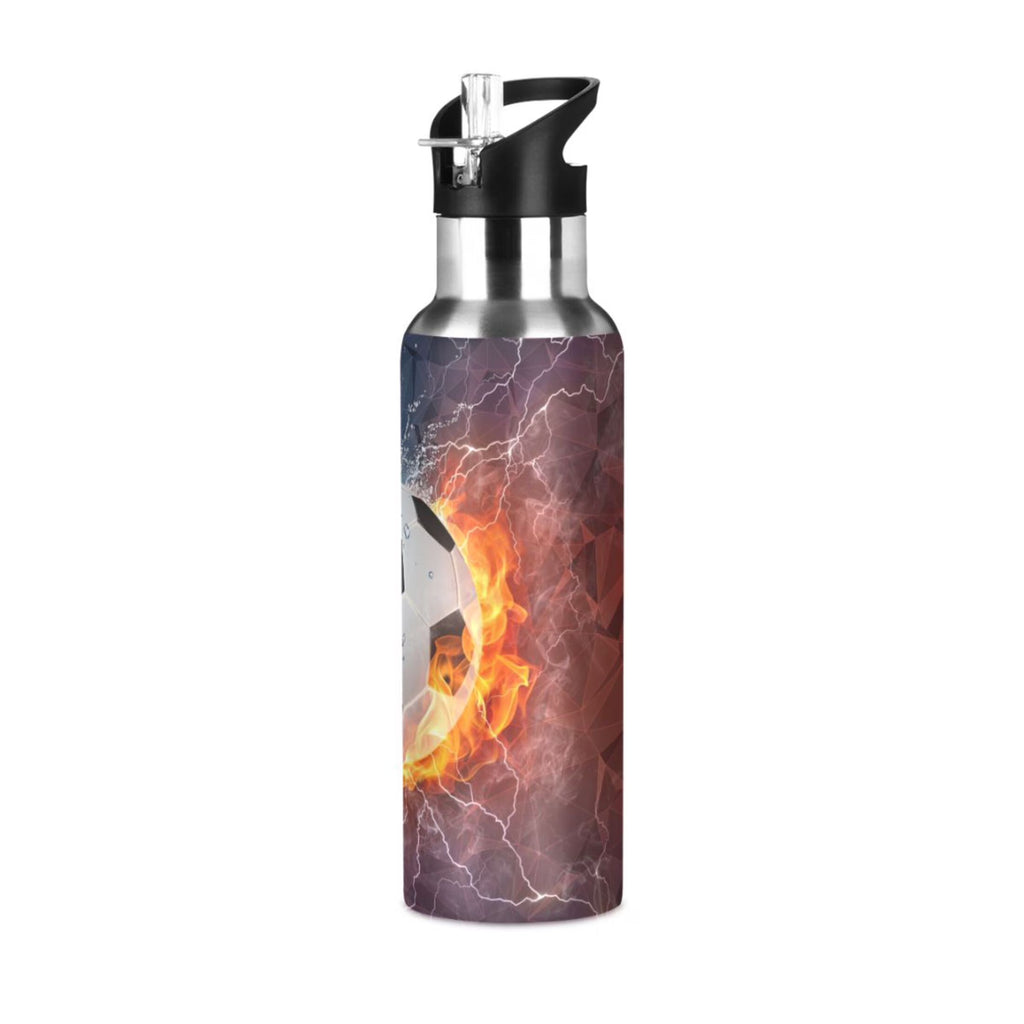 Stainless Steel Insulated Water Bottle with Straw Lid T324