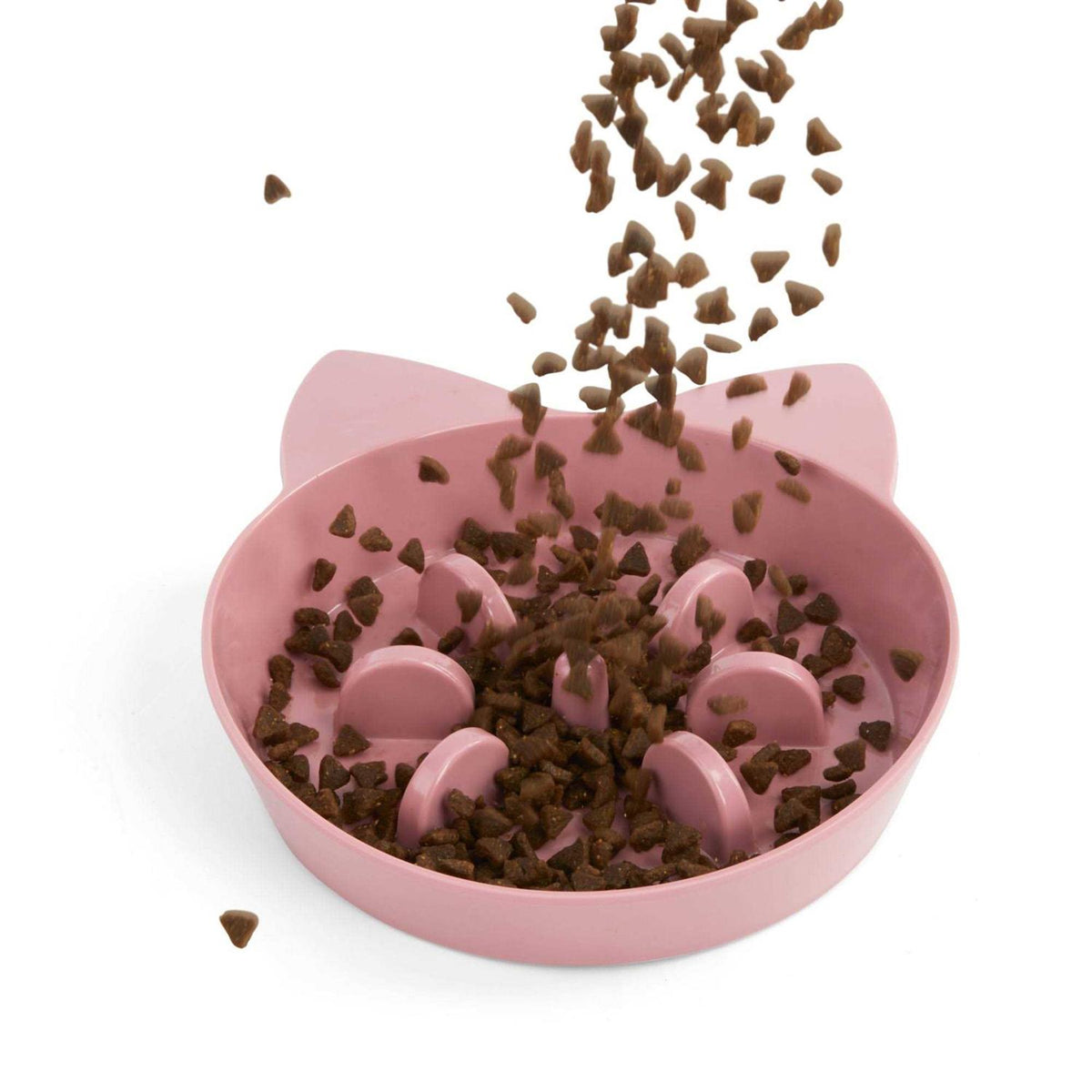 Mauve Slow Feeder Cat Bowl R133914