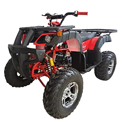 Utility ATV with Automatic Transmission, LED Headlight, 23"/22" Aluminium Rim Wheels, Red Z4757