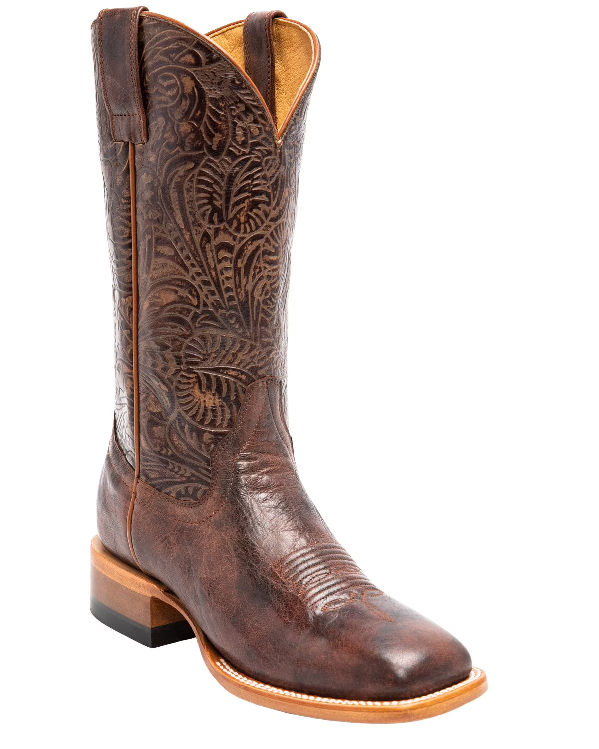 Broad Brown Cowboy Performance Boot P76656