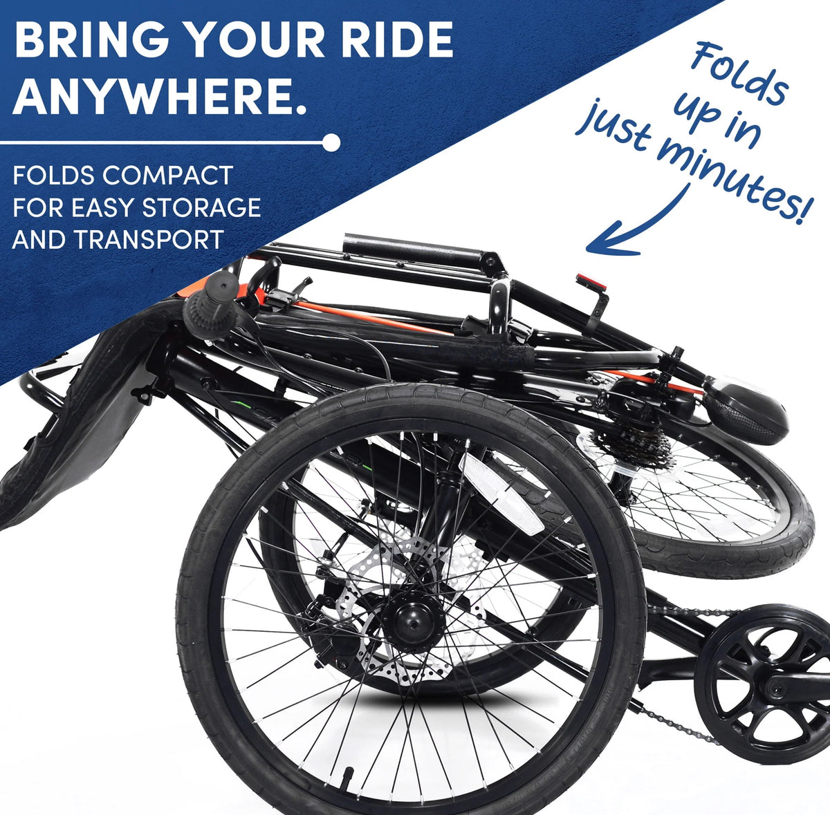 Black 3-Wheel Bike S989572