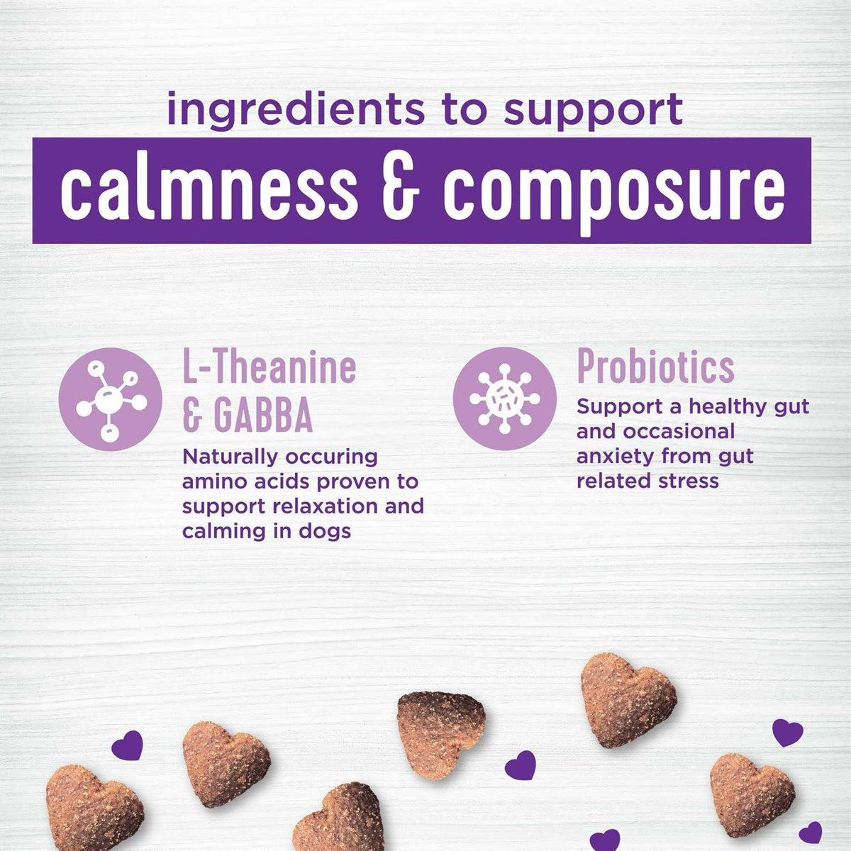 Cheese Flavored Soft Chews Calming Supplements for Dogs H907680