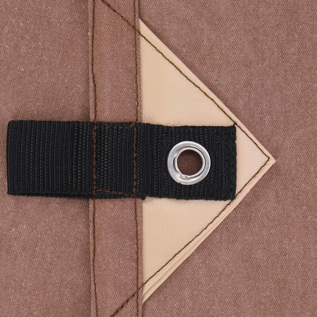 Brown Canvas Tarps 100% Cotton 18 oz. 10' x 20' U187