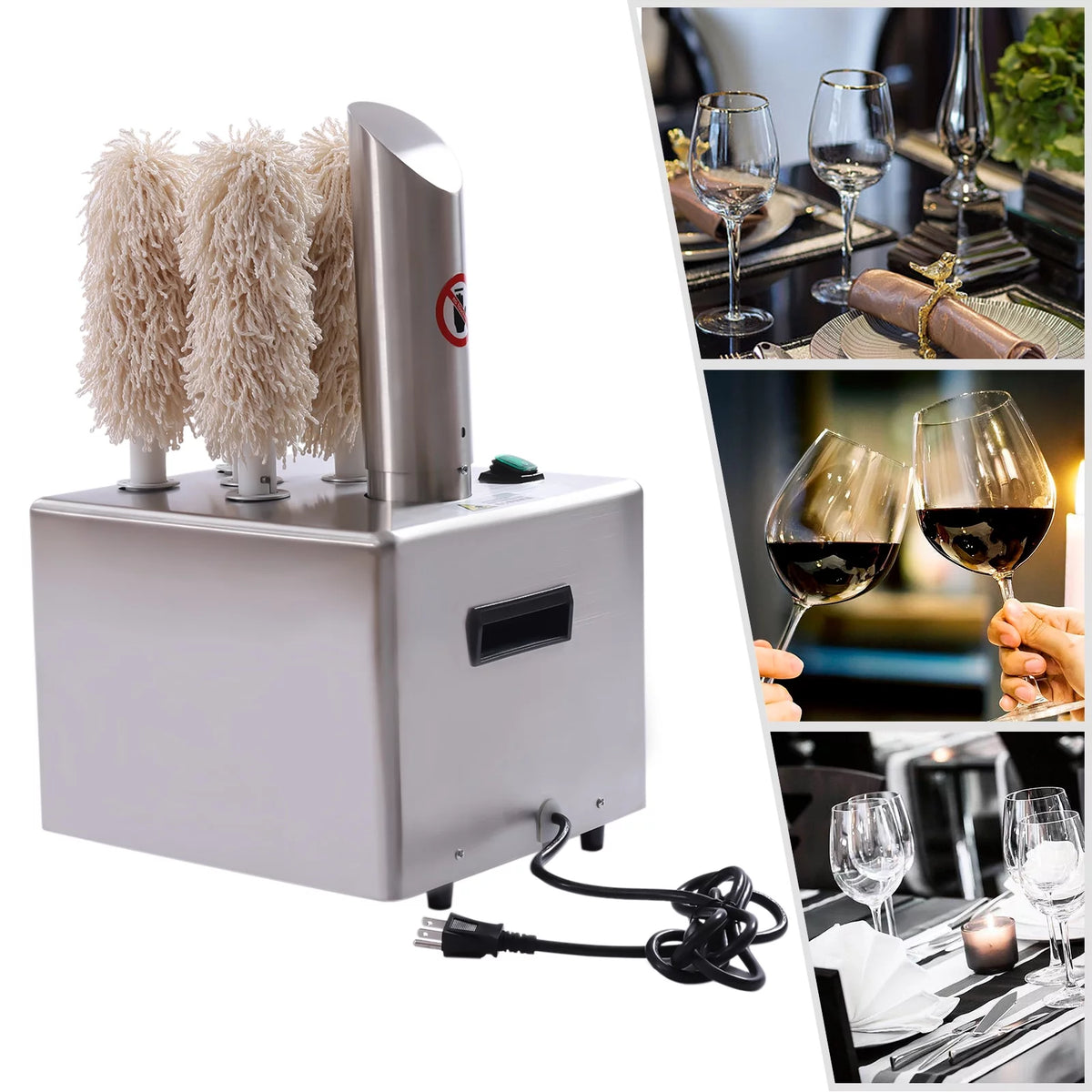 Electric Wine Glass Polishing Machine P61096