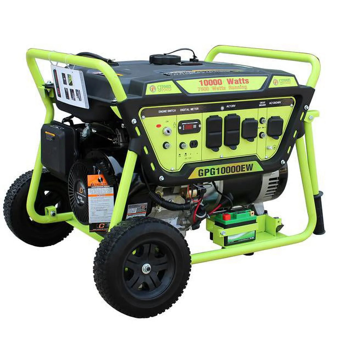 10000 Watt Gasoline Generator With Electric Start X6644